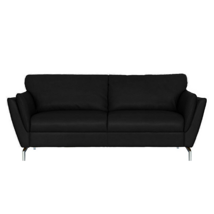 BD Santana | 2 personers sofa | Sort læder